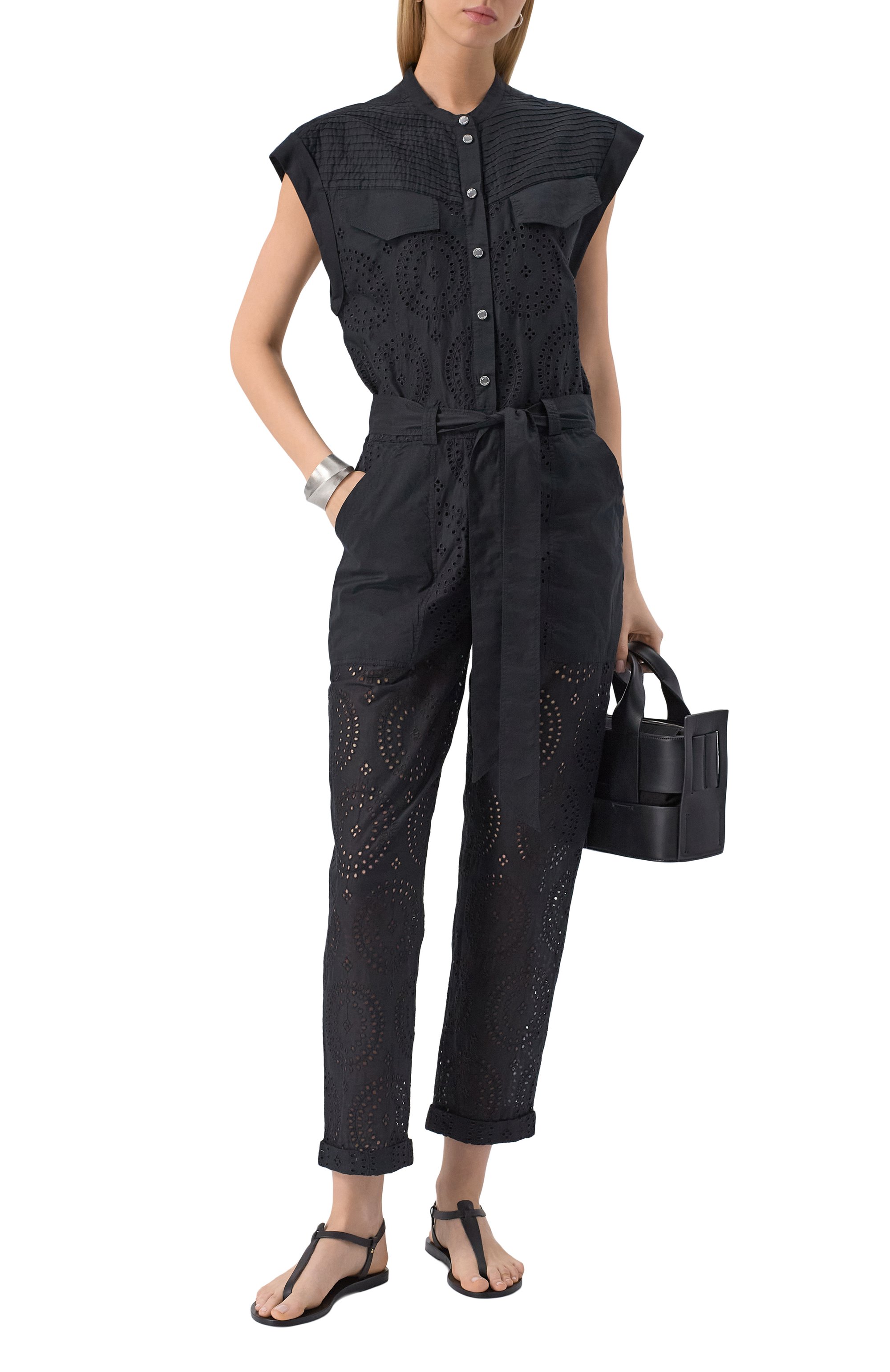 Хлопковый комбинезон BOSS ORANGE, арт. 50538363, фото 2