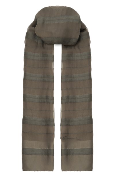 Шарф из шелка и шерсти GIORGIO ARMANI, арт. GW001013/AF15272, фото 1