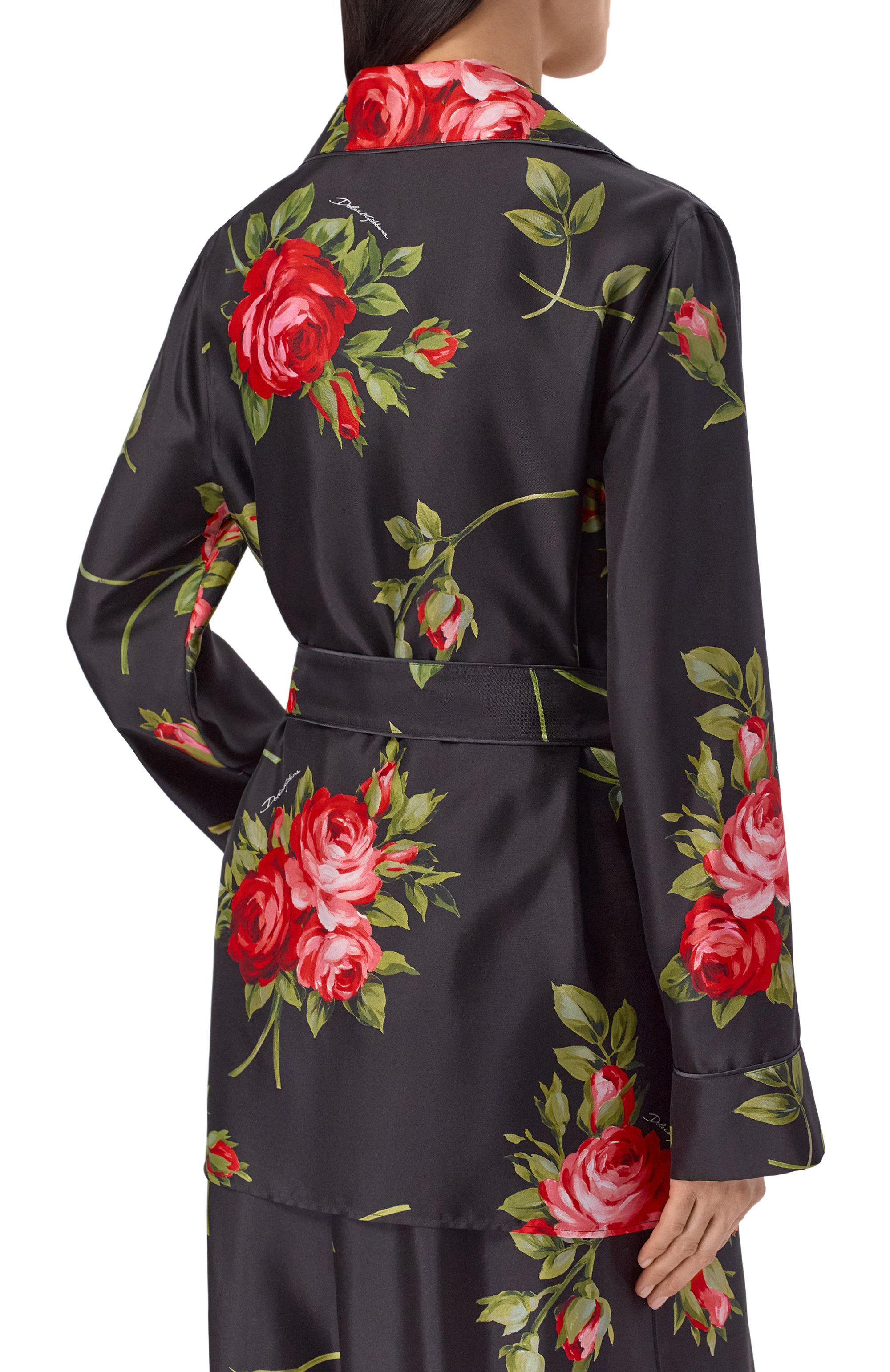 Шелковая блузка DOLCE & GABBANA, арт. F5Q03T/IS11G, фото 4