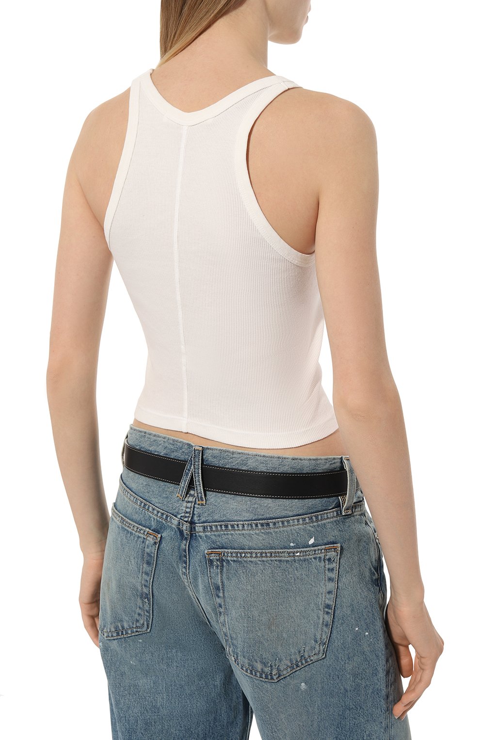 Хлопковая майка SLVRLAKE, арт. RBBT400RNATW/BABY TANK, фото 4