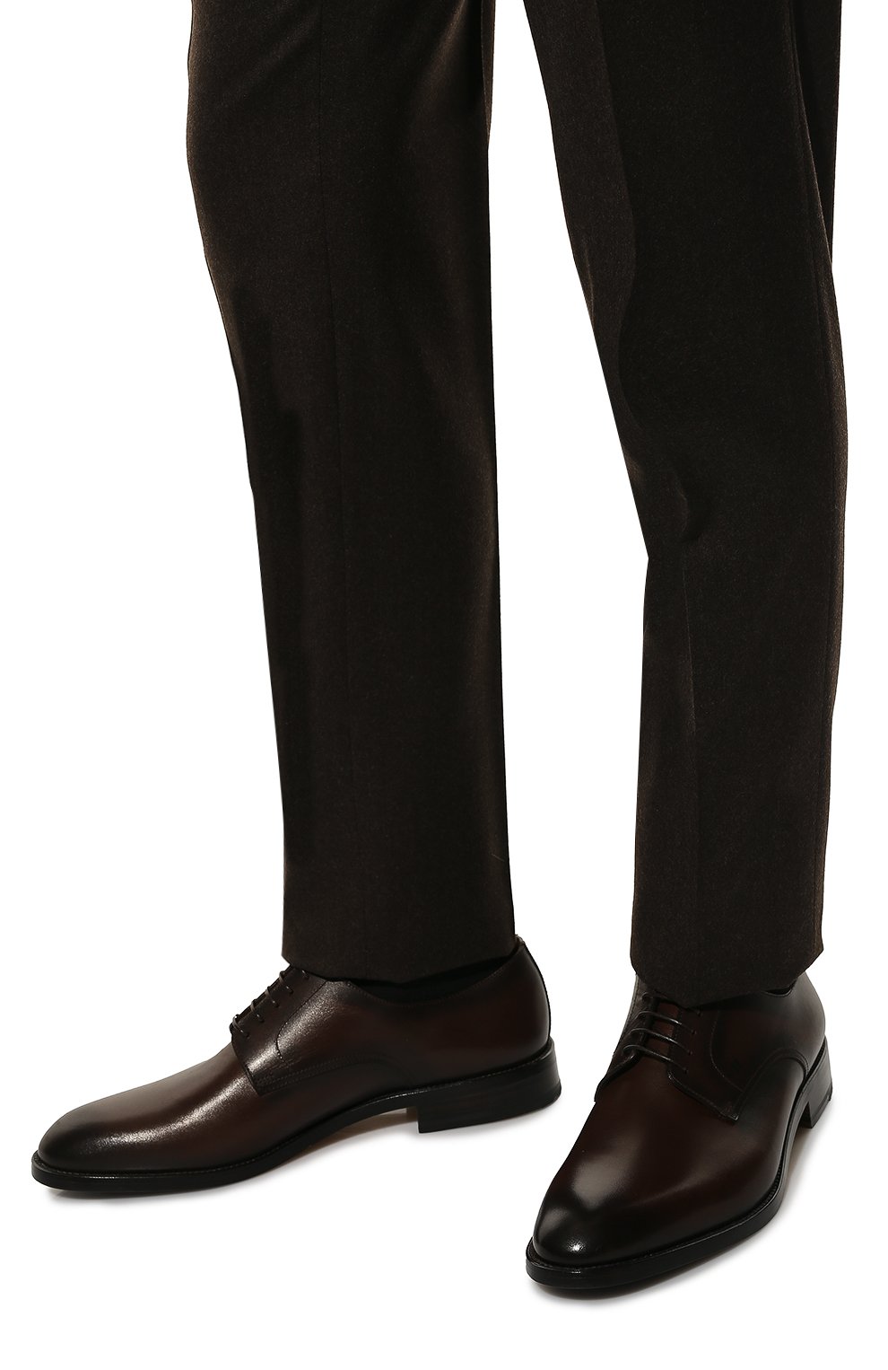 Кожаные дерби MORESCHI, арт. 43879/EM/SF0R.BS/NAT PRIN, фото 3