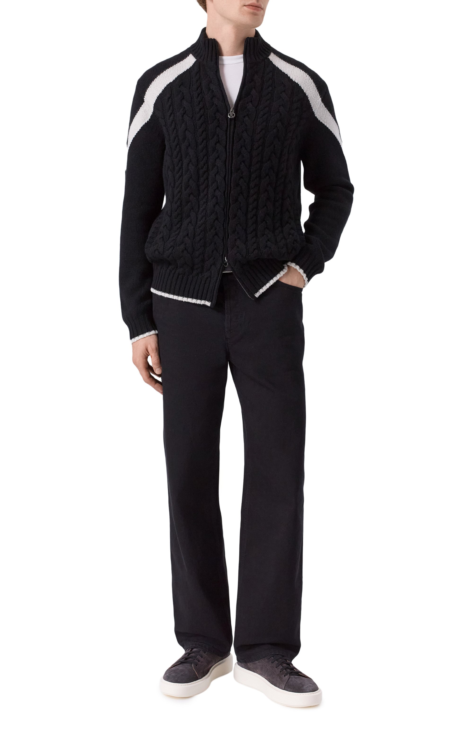 Кашемировый кардиган STEFANO RICCI, арт. K404006R31/F25465, фото 2