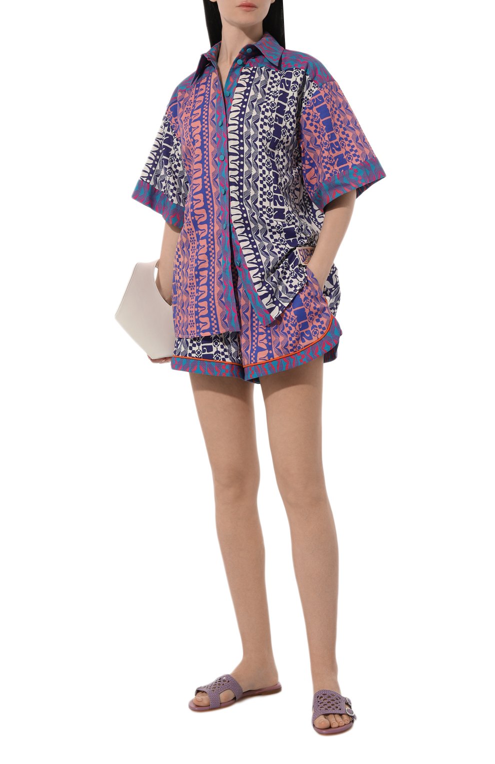 Хлопковая рубашка ZIMMERMANN, арт. 8758TRS244, фото 2