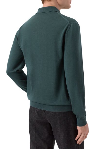 Поло из кашемира и шелка KITON, арт. UMKX05ZK325, фото 4