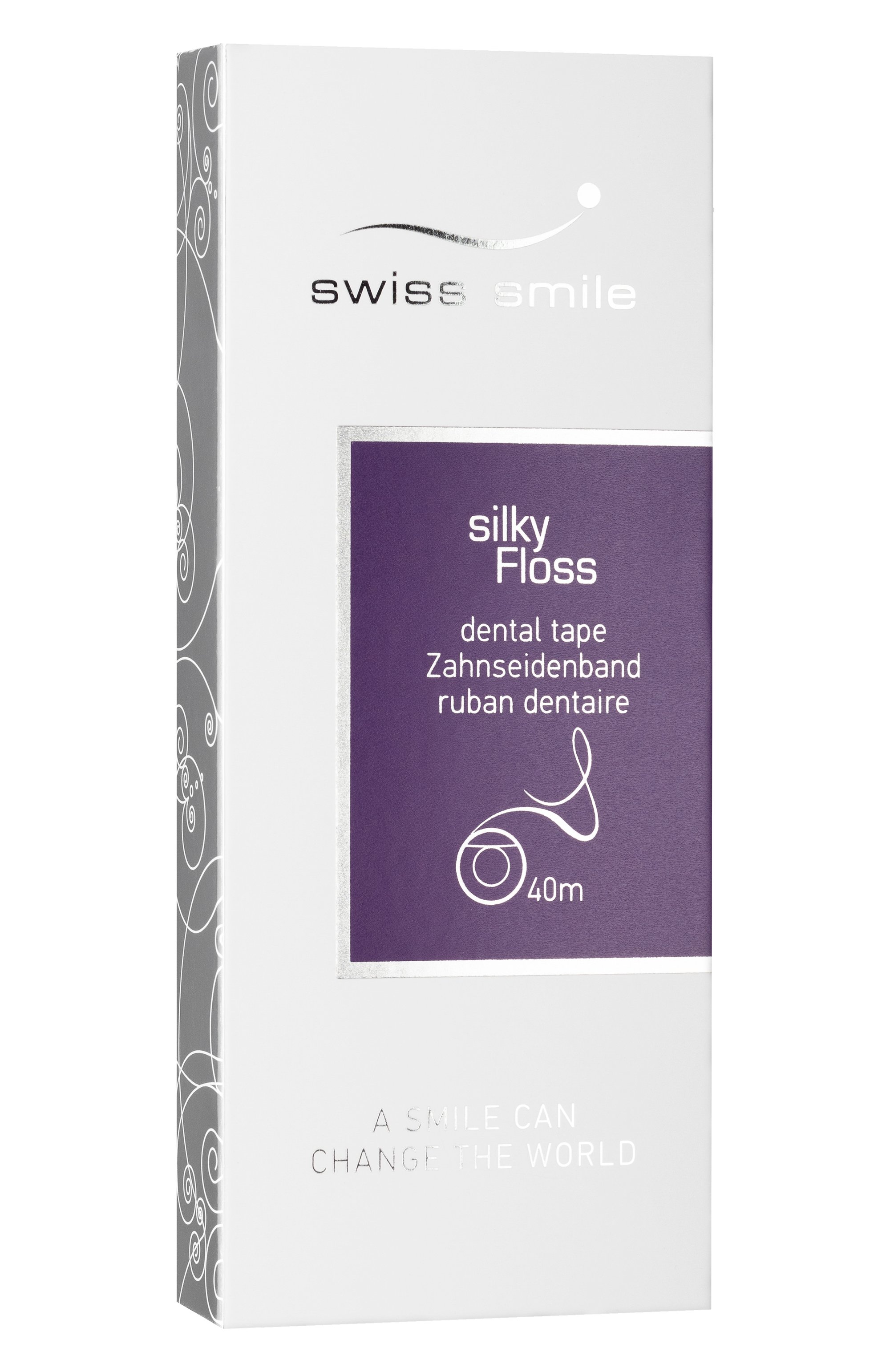 Зубная нить swiss smile (40m) SWISS SMILE бесцветного цвета по цене 3100 руб., арт. 7640131976596, фото 2 Зубная нить swiss smile (40m) SWISS SMILE, арт. 7640131976596, фото 2