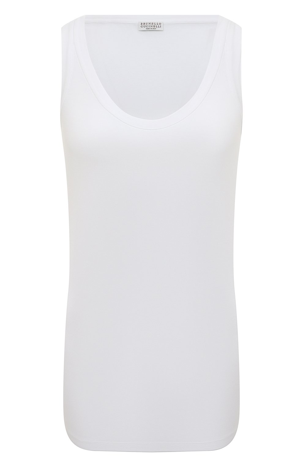 Хлопковая майка BRUNELLO CUCINELLI, арт. M0T18B0150, фото 1