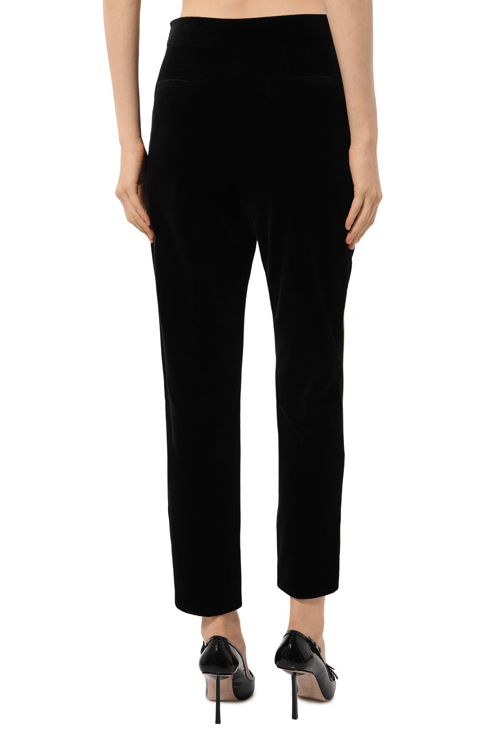 Бархатные брюки DICE KAYEK черного цвета по цене 99500 руб., арт. PF24P304, фото 4 Бархатные брюки DICE KAYEK, арт. PF24P304, фото 4