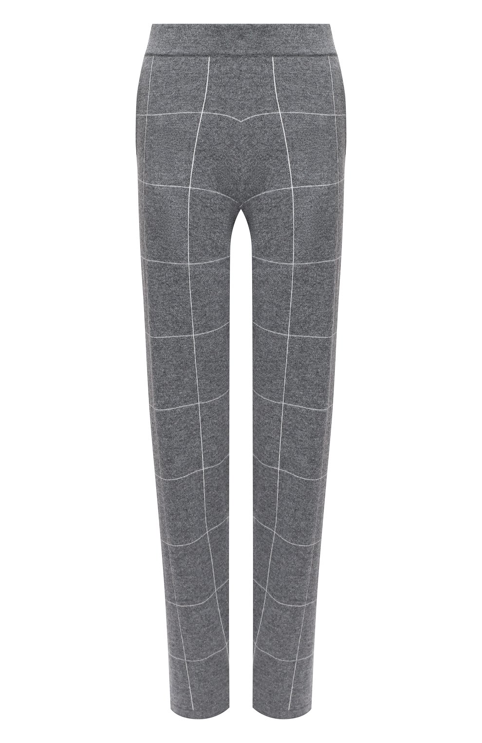 Шерстяные брюки NOT SHY серого цвета по цене 16500 руб., арт. 3707512, фото 1 Шерстяные брюки NOT SHY, арт. 3707512, фото 1