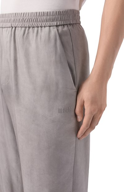 Брюки из лиоцелла MSGM, арт. 4040MP08X/267009, фото 5