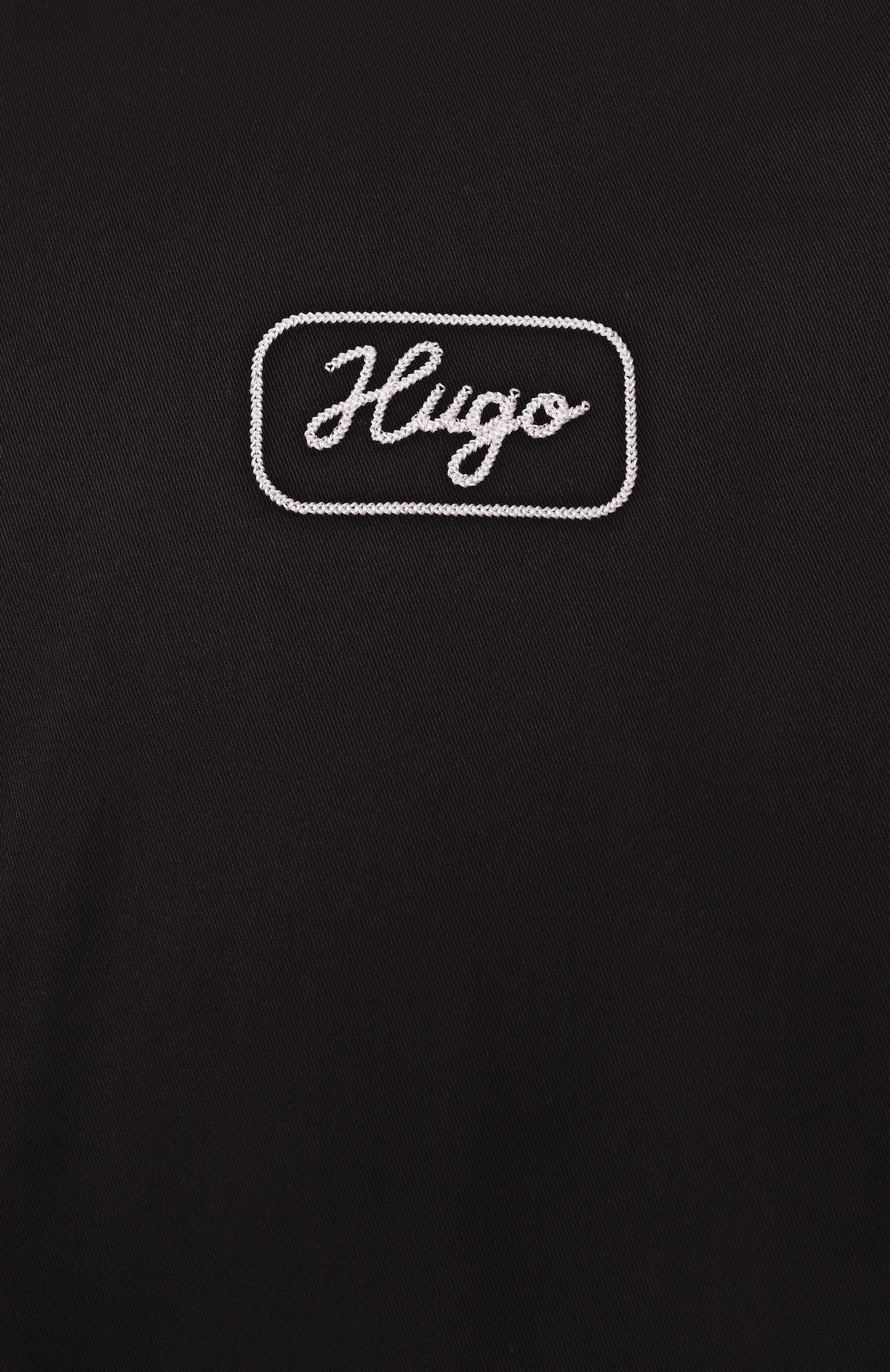 Хлопковая рубашка HUGO BLUE, арт. 50539100, фото 6