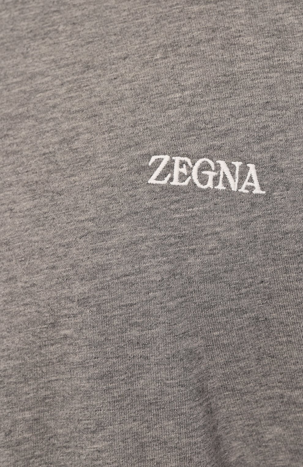 Хлопковая футболка ZEGNA, арт. E7360A5/B760, фото 5