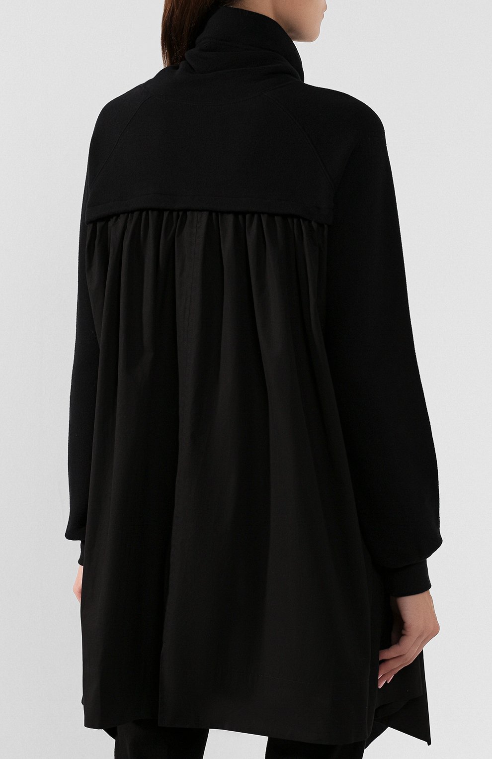 Хлопковый свитер YOHJI YAMAMOTO, арт. FJ-B54-800, фото 4