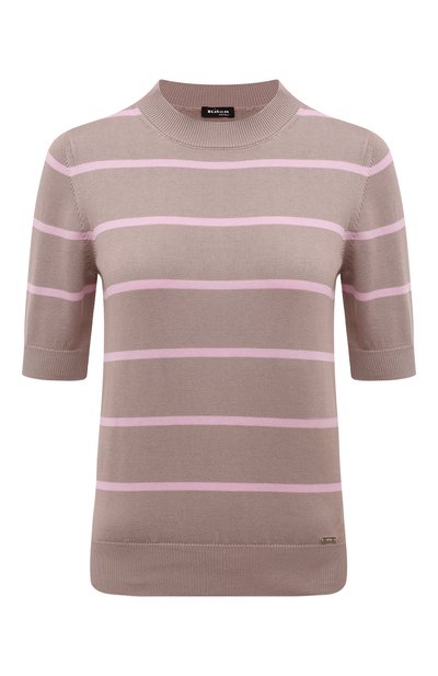 Женский хлопковый пуловер KITON, арт. D57734