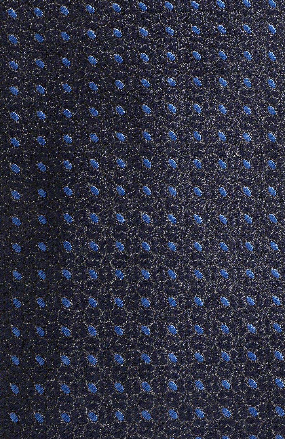 Шелковый галстук CANALI темно-синего цвета по цене 17600 руб., арт. 18/HJ03644, фото 4 Шелковый галстук CANALI, арт. 18/HJ03644, фото 4