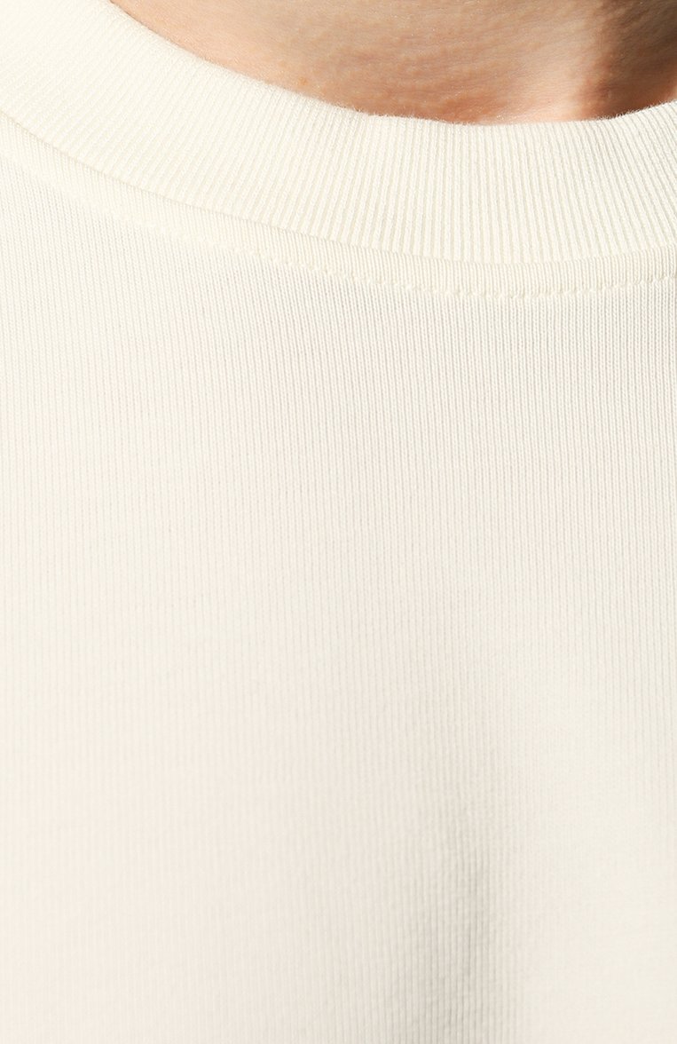 Мужская хлопковая футболка adidas originals x pharrell williams ADIDAS ORIGINALS кремового цвета, арт. HG1803 | Фото 5 (Длина (для топов): Стандартные; Материал внешний: Хлопок; Рукава: Короткие; Принт: Без принта; Стили: Спорт-шик; Нос: Не проставлено; Региональные ограничения белый список (Axapta Mercury): Не проставлено; Мужское Кросс-КТ: Футболка-одежда; Кросс-КТ: Джерси)