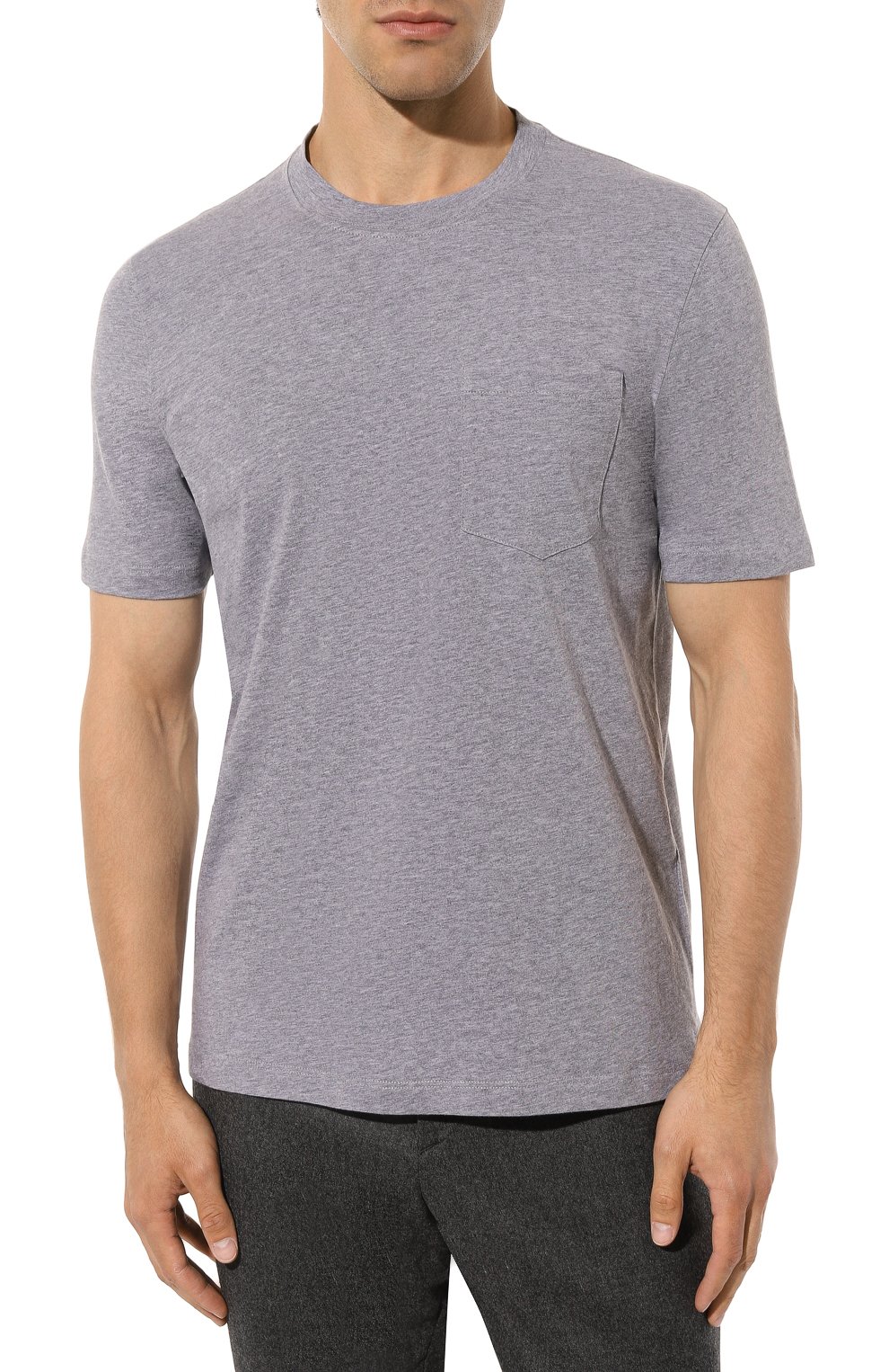 Хлопковая футболка BRUNELLO CUCINELLI, арт. M0T717197, фото 3