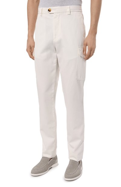 Хлопковые брюки-карго BRUNELLO CUCINELLI, арт. M252DE1890, фото 3