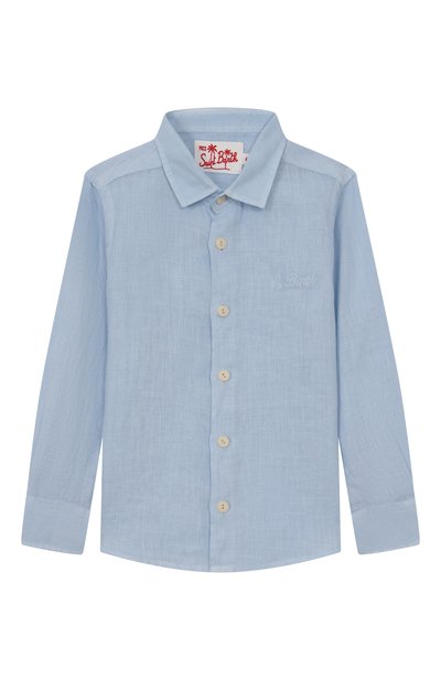 Льняная рубашка MC2 SAINT BARTH, арт. STBK AGNES/AGN0001/01524F