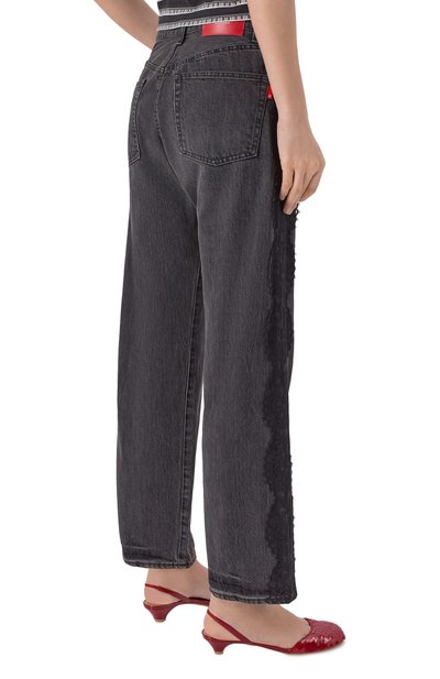 Джинсы UNDERCOVER темно-серого цвета по цене 95800 руб., арт. UP1F1505, фото 4 Джинсы UNDERCOVER, арт. UP1F1505, фото 4