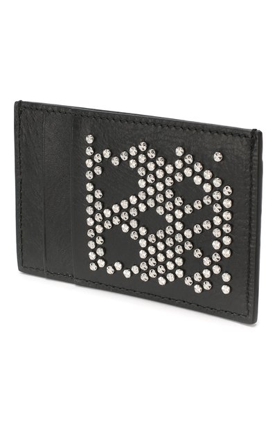 Кожаный футляр для кредитных карт ALEXANDER MCQUEEN черного цвета по цене 24350 руб., арт. 550820/1AC9N, фото 2 Кожаный футляр для кредитных карт ALEXANDER MCQUEEN, арт. 550820/1AC9N, фото 2