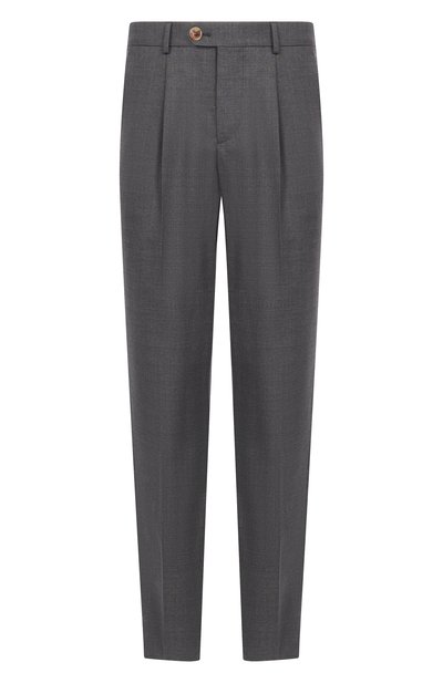 Мужские шерстяные брюки BRUNELLO CUCINELLI, арт. MB407E1450