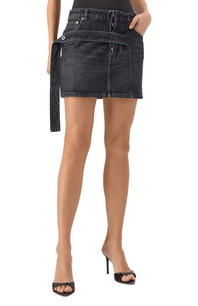 Джинсовая юбка JEAN PAUL GAULTIER, арт. 25/03-W-SK014/D016, фото 3