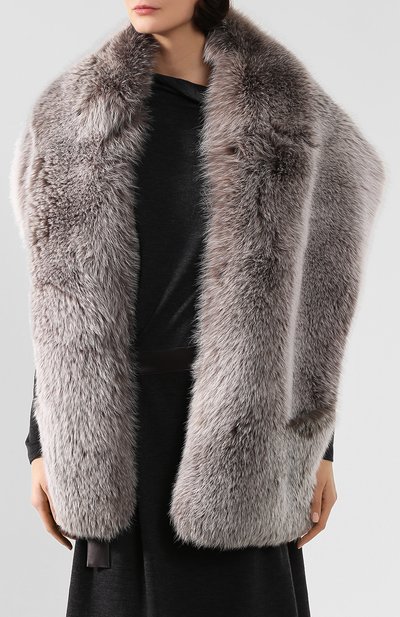 Шарф bolshoi из меха песца LORO PIANA, арт. FAI8738, фото 3