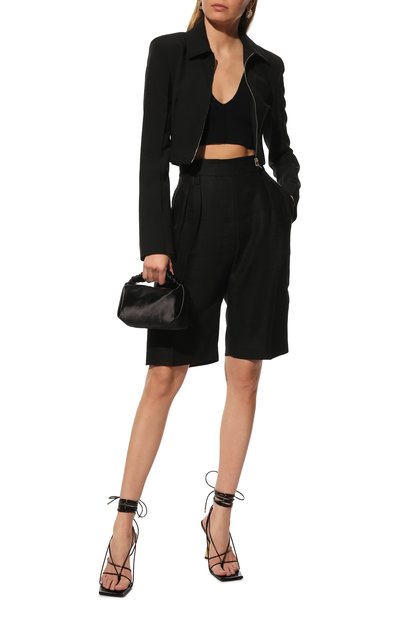 Бра-топ HELMUT LANG черного цвета по цене 22350 руб., арт. M02HW712, фото 2 Бра-топ HELMUT LANG, арт. M02HW712, фото 2
