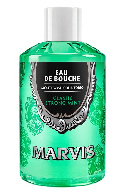 Женское ополаскиватель для полости рта classic strong mint (400ml) MARVIS, арт. MV411350MRK