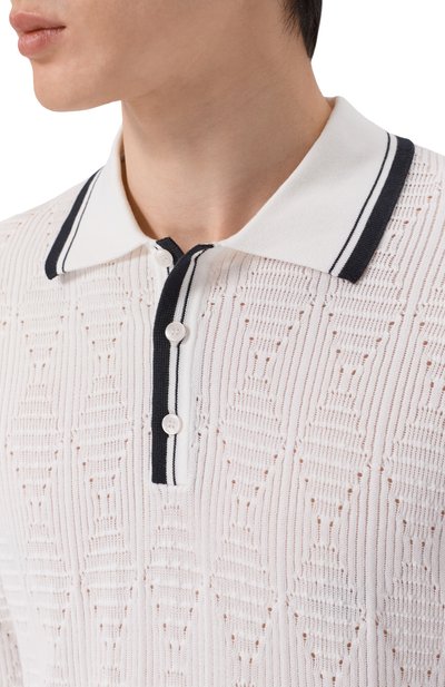 Хлопковое поло LANEUS, арт. S6LAMAKP009, фото 5