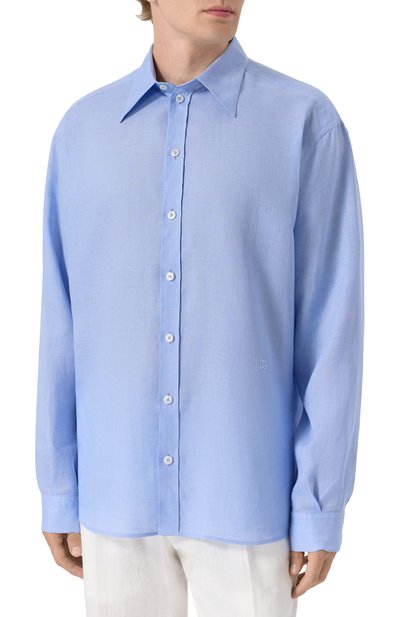 Льняная рубашка DOLCE & GABBANA, арт. G5MY2Z/FU4MH, фото 3