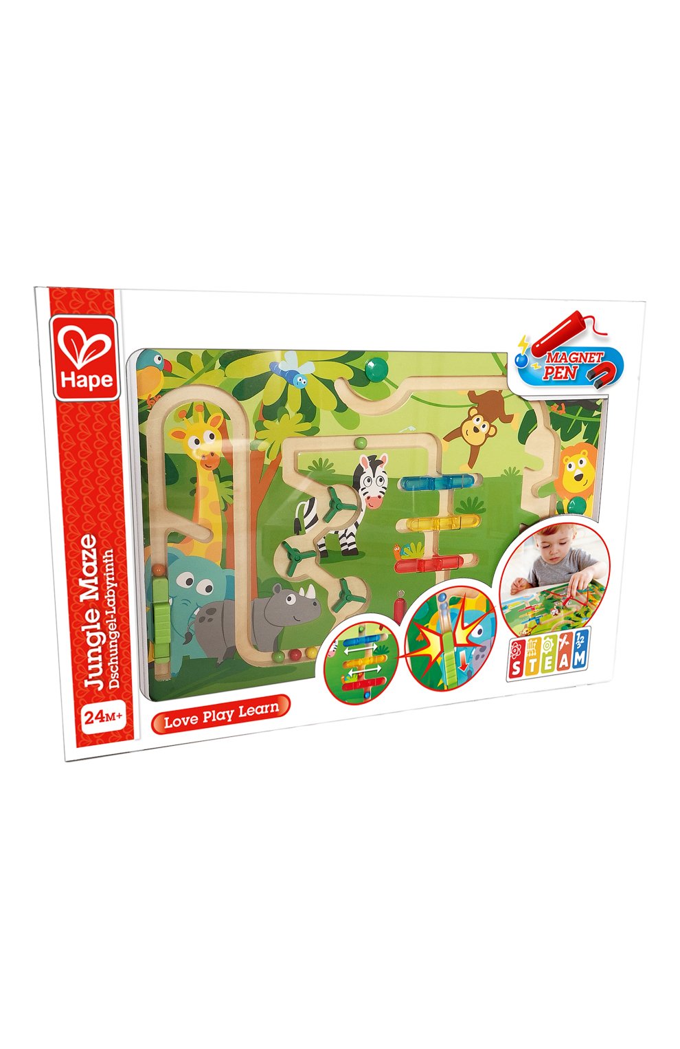Игрушка магнитный лабиринт джунгли HAPE, арт. E1714_HP, фото 3