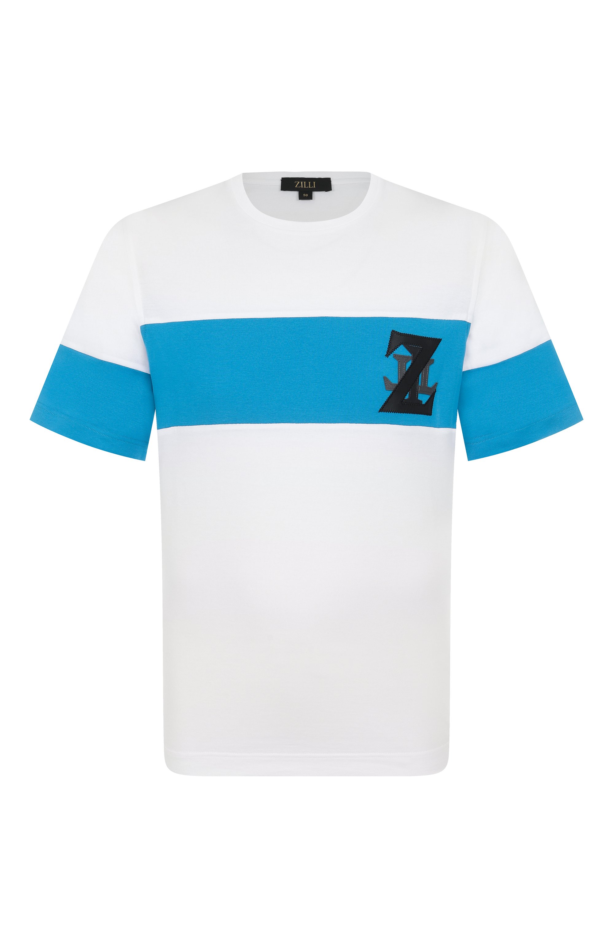 Хлопковая футболка ZILLI, арт. TSR02AM0152VM0N00, фото 1