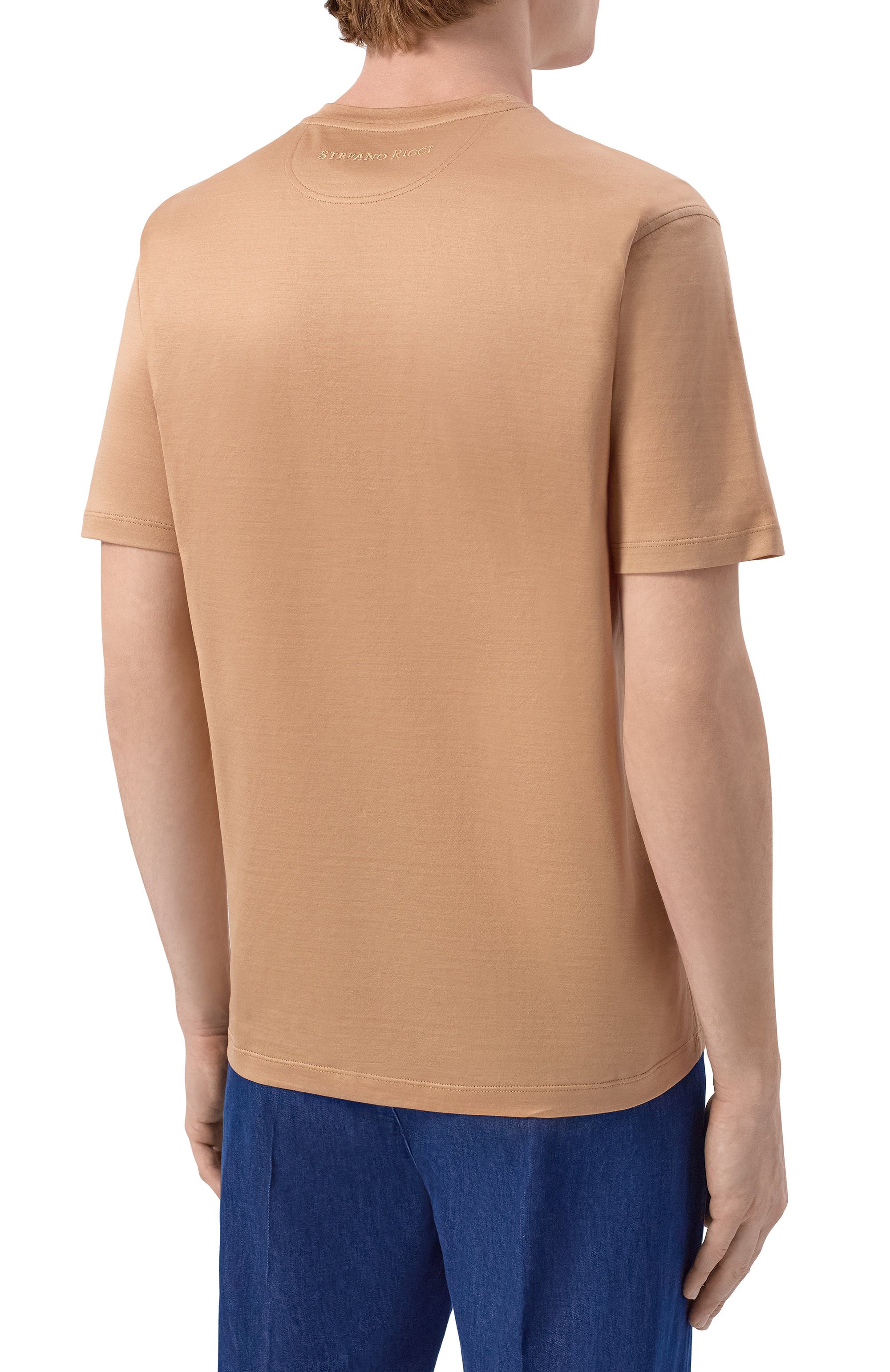 Хлопковая футболка STEFANO RICCI, арт. MNH6205360/TE0001, фото 4