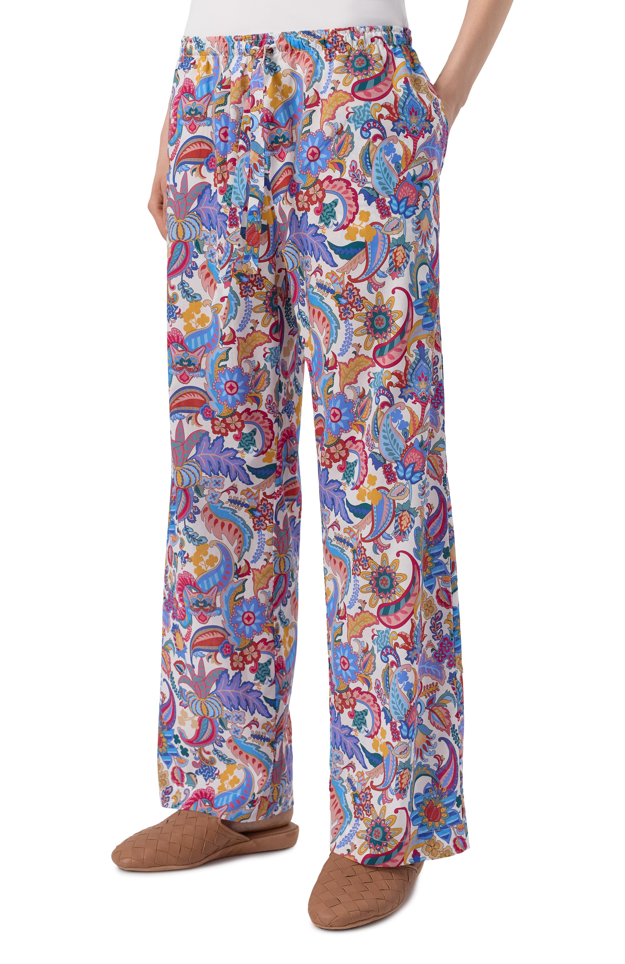 Хлопковая пижама DEREK ROSE разноцветного цвета по цене 40950 руб., арт. 2012/LEDB089, фото 5 Хлопковая пижама DEREK ROSE, арт. 2012/LEDB089, фото 5