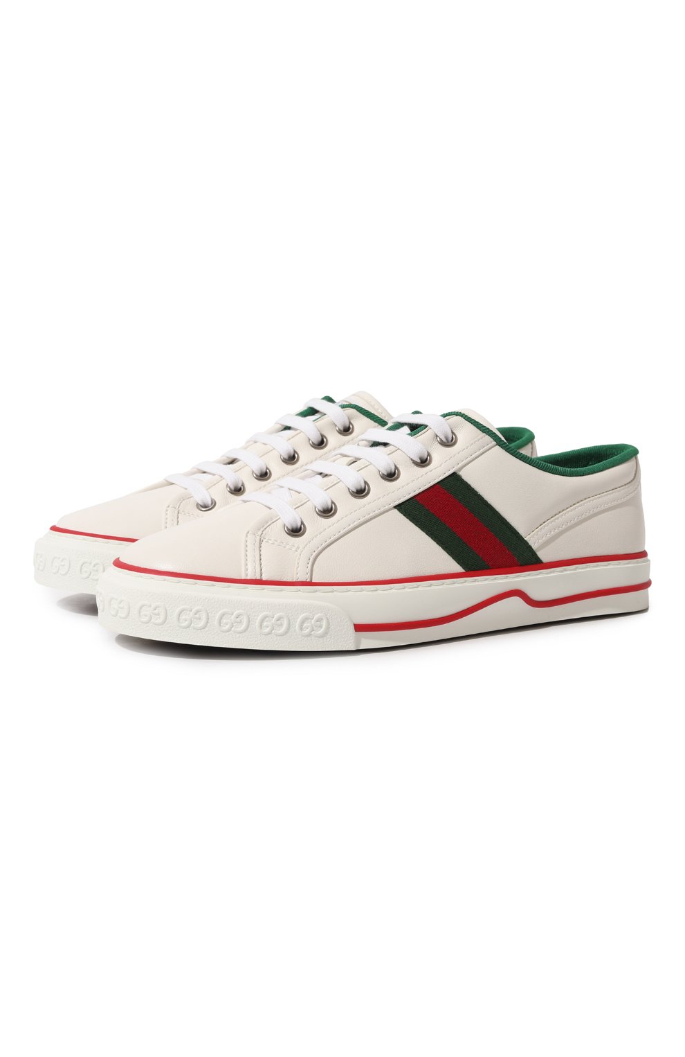 Кожаные кеды tennis 1977 GUCCI, арт. 645979 17L10, фото 1