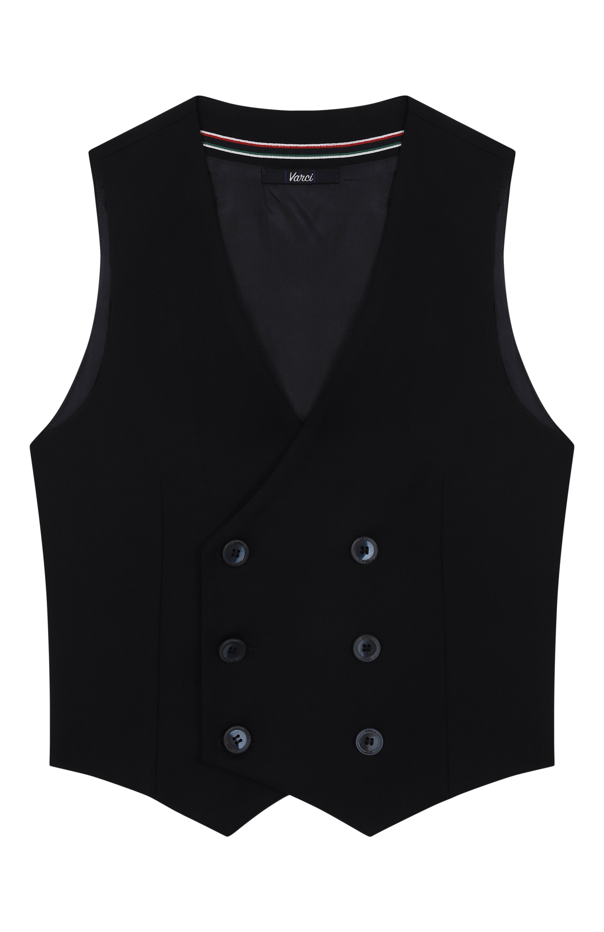 Жилет VARCI темно-синего цвета по цене 19950 руб., арт. VR2579N/6A-8A, фото 1 Жилет VARCI, арт. VR2579N/6A-8A, фото 1