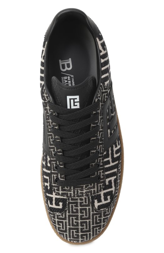 Текстильные кеды Swan Balmain EM1VI360/TNCJ Чёрный  EM1VI360/TNCJ Фото 6