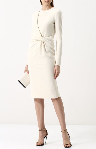 Приталенное платье-миди с драпировкой TOM FORD, арт. AB2126-FAX300, фото 2