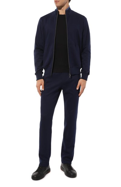 Хлопковые брюки CAPOBIANCO, арт. MPAN.TS00., фото 2