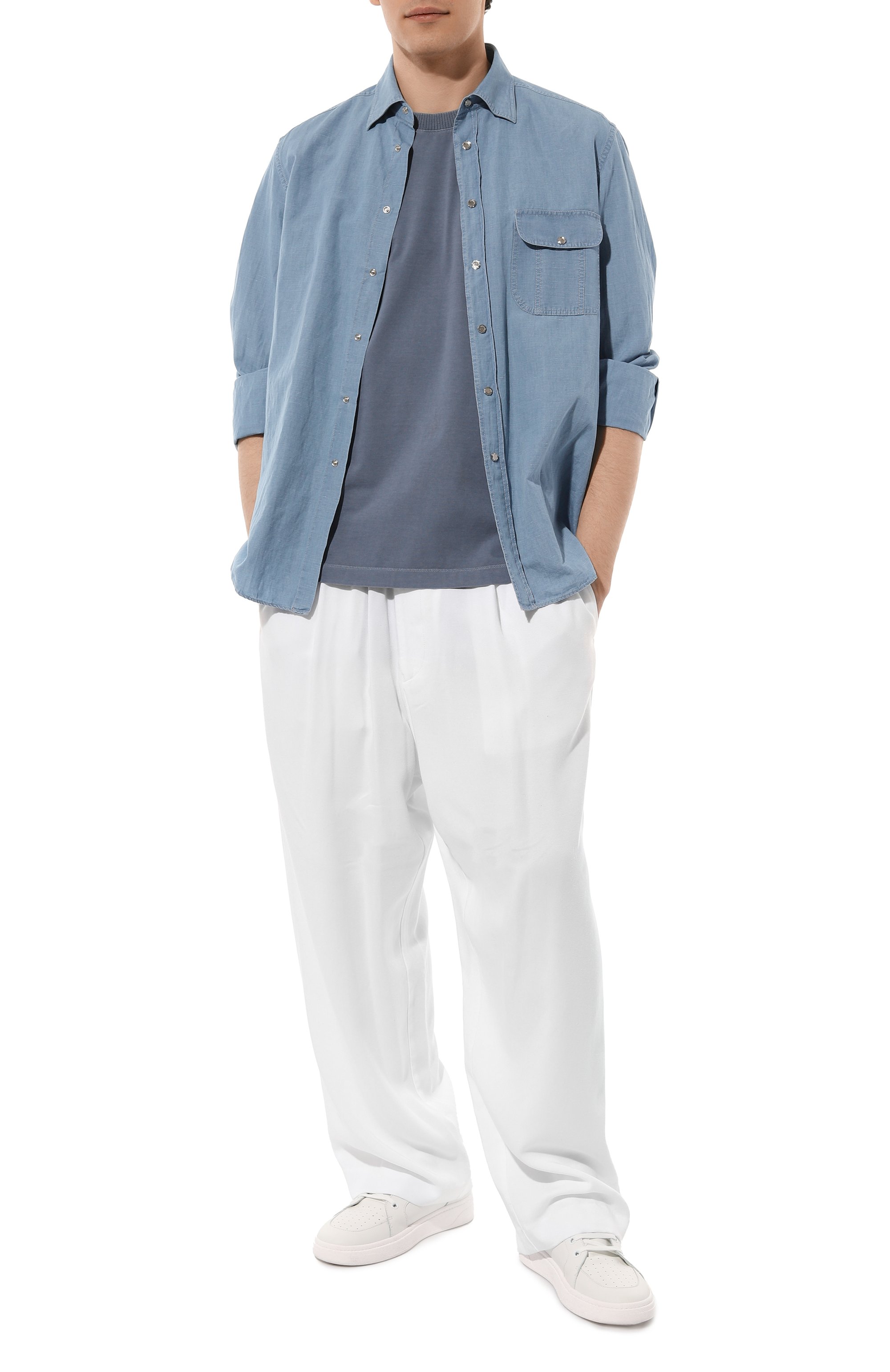 Джинсовая рубашка STEFANO RICCI, арт. MC007285/EX2709, фото 2