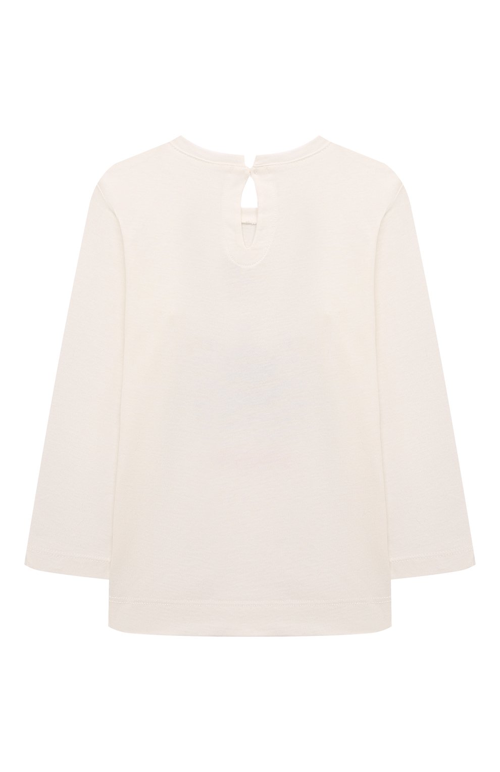 Хлопковый лонгслив MONNALISA, арт. 39D626, фото 2