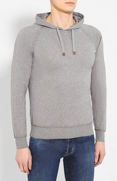 Хлопковое худи ELEVENTY PLATINUM, арт. A76MAGA28 MAG0A035, фото 3