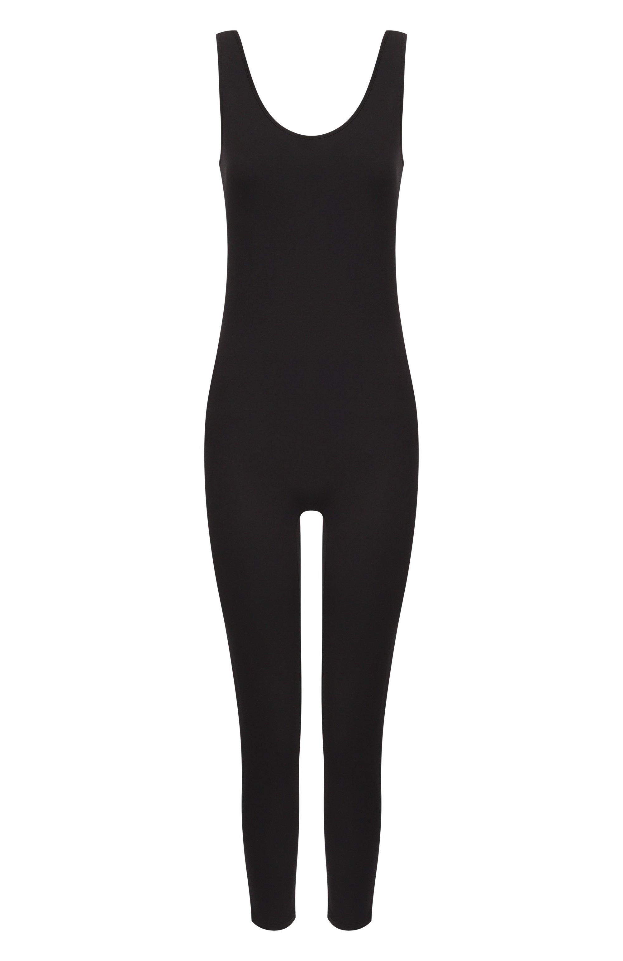 Комбинезон из вискозы PIETRO BRUNELLI черного цвета по цене 13350 руб., арт. TU2502/BBBAMB, фото 1 Комбинезон из вискозы PIETRO BRUNELLI, арт. TU2502/BBBAMB, фото 1