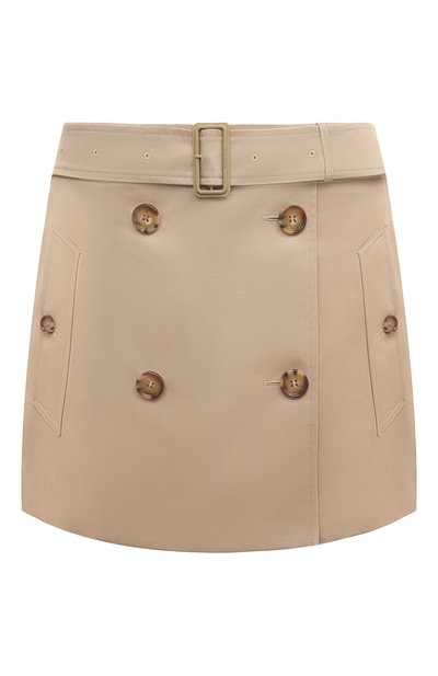 Женская хлопковая юбка BURBERRY, арт. 8071196