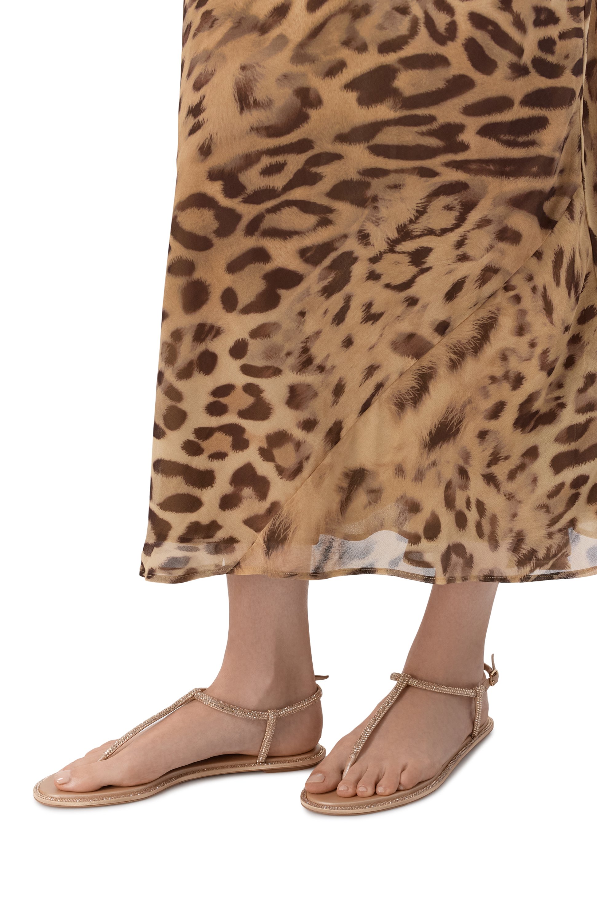 Текстильные сандалии diana RENE CAOVILLA, арт. C11574-010/R001, фото 2