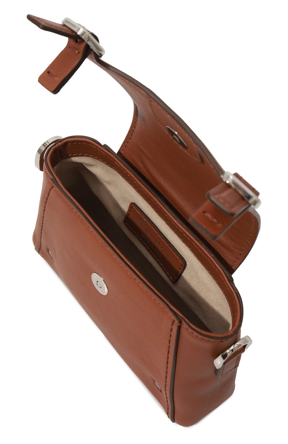 Сумка SANTONI светло-коричневого цвета по цене 93750 руб., арт. UFBBA2360DB-A2SCC45, фото 5 Сумка SANTONI, арт. UFBBA2360DB-A2SCC45, фото 5