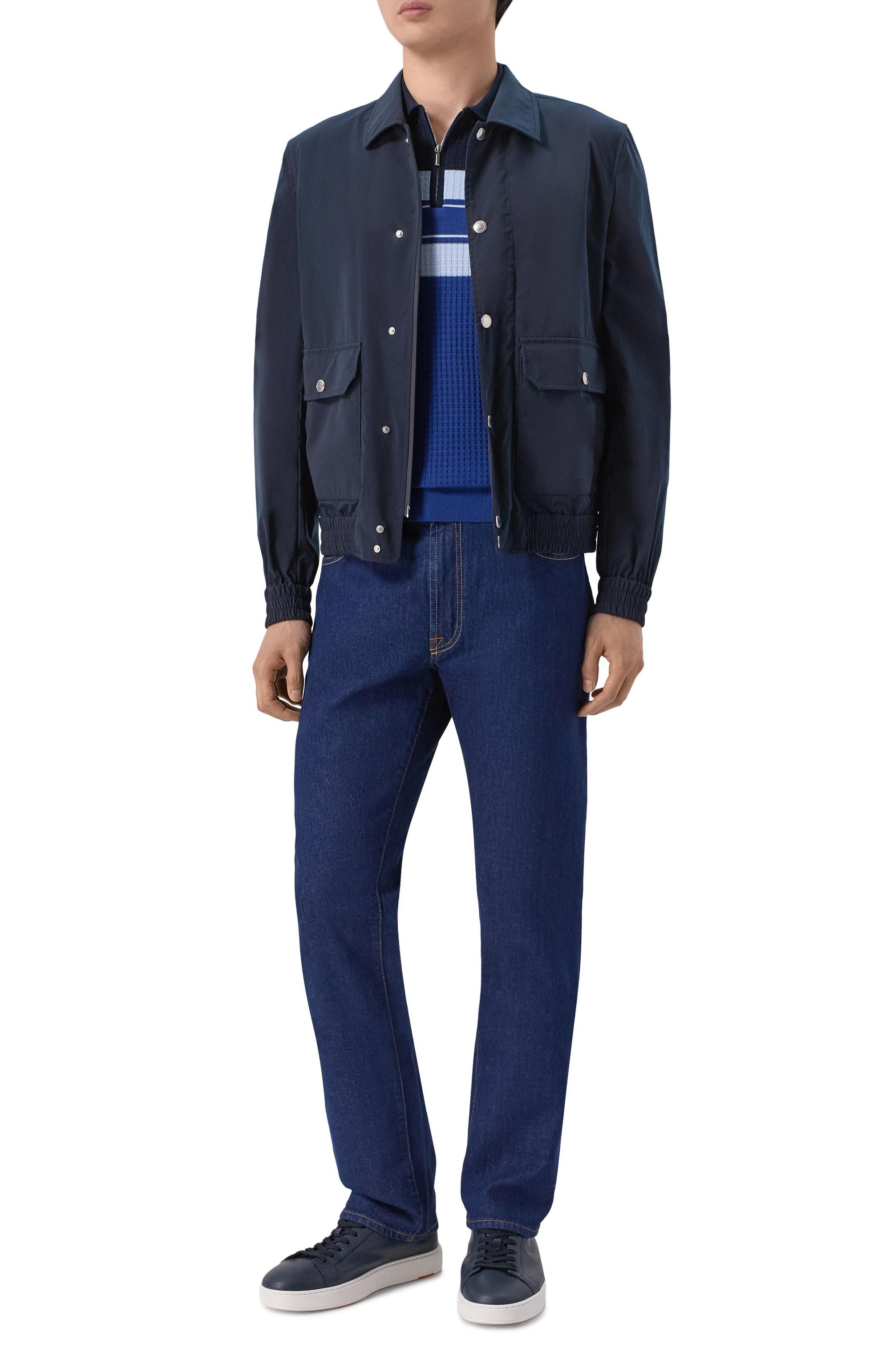 Поло из хлопка и шелка ZILLI, арт. KZP002M0107VFSTR0_001, фото 2