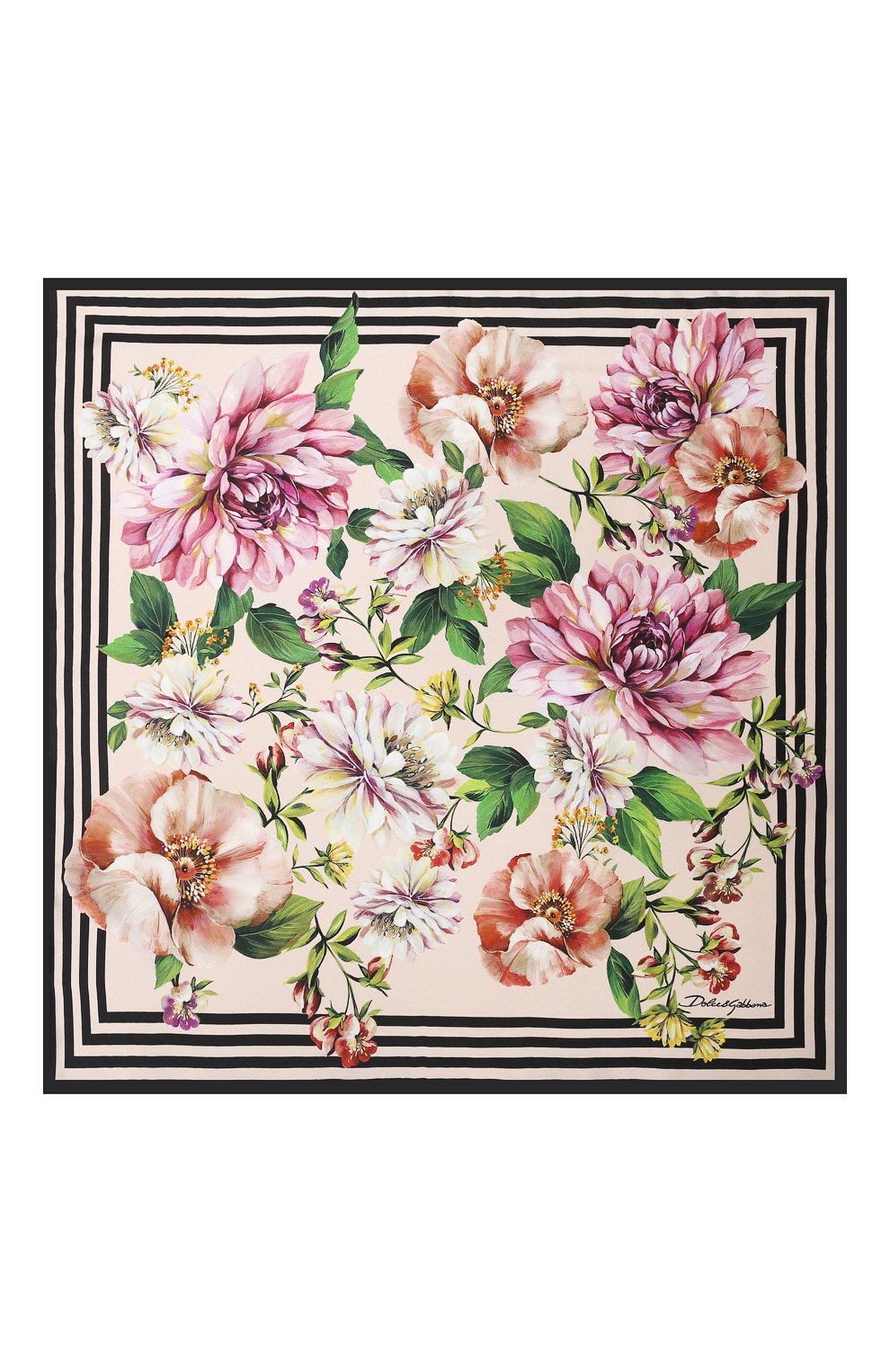 Шелковый платок DOLCE & GABBANA, арт. FN093R/GDS50, фото 3