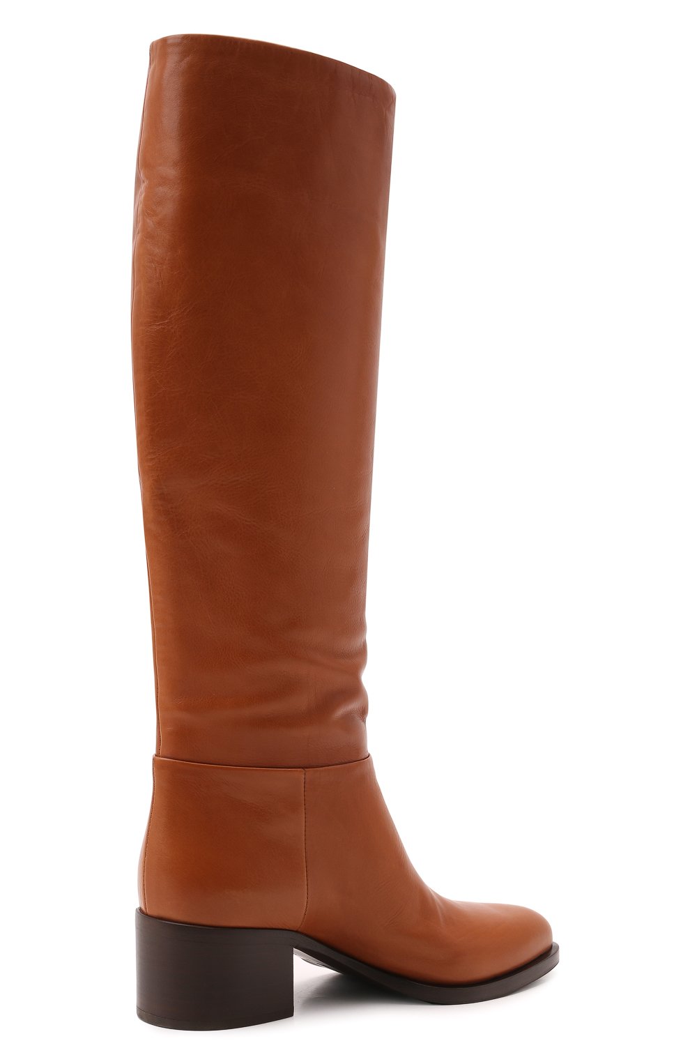 Кожаные сапоги PRADA, арт. 1W272M-3LBM-F0046-045, фото 3